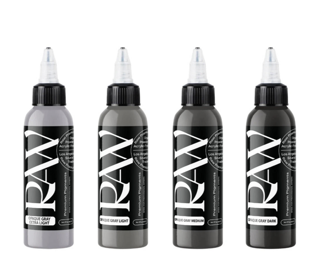 Opaque Gray set of 4