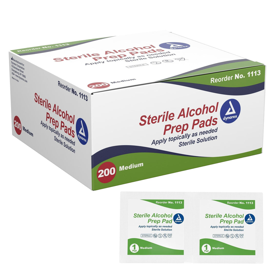 Dynarex - Sterlie Alcohol Prep Pads