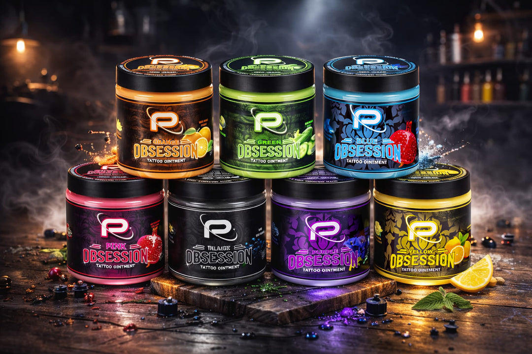 Proton Obsession premium tattoo glide, available in seven options