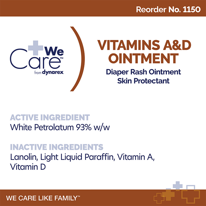 Dynarex - Vitamins A&D Ointment 144 Packets