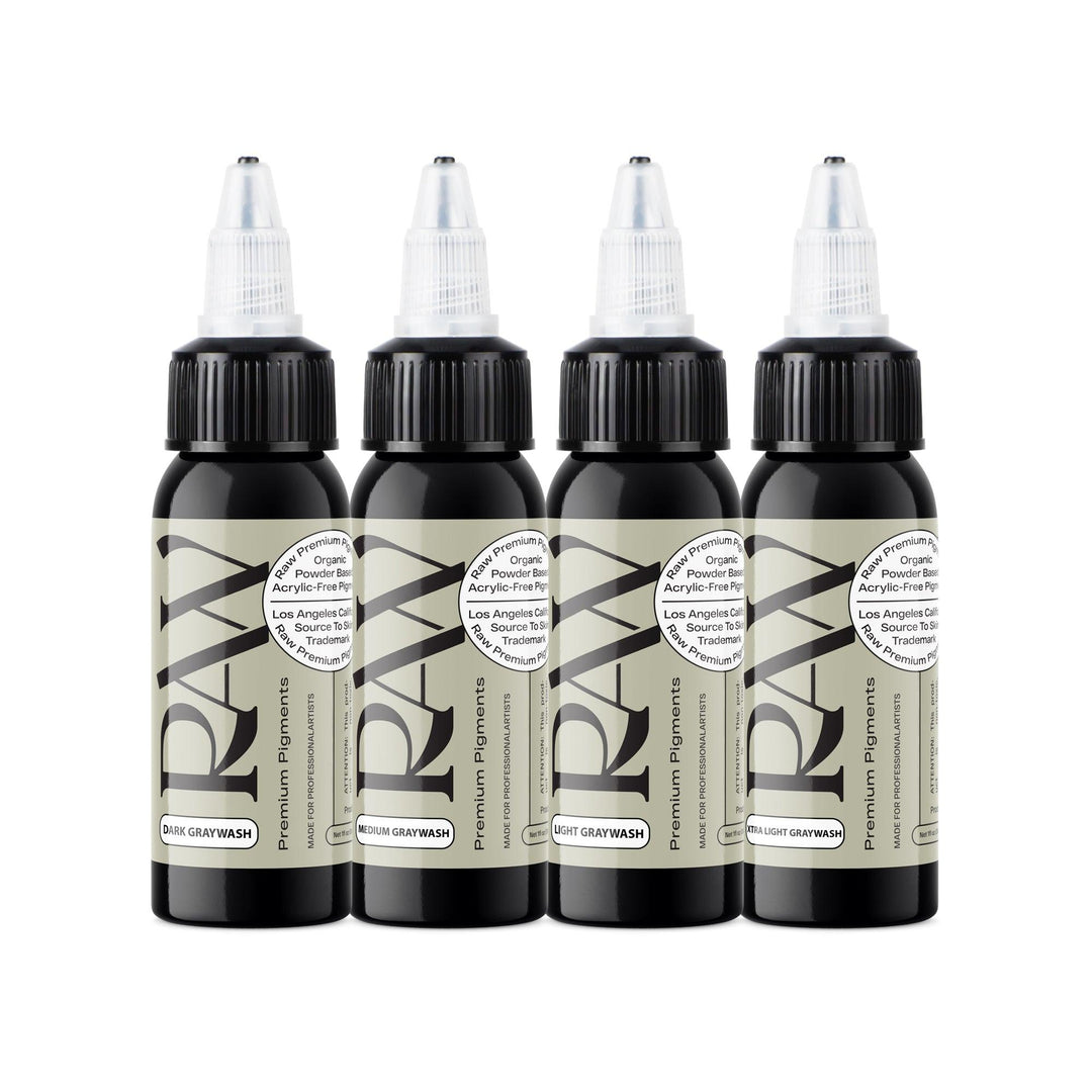 GRAY WASH SET - Raw Pigments