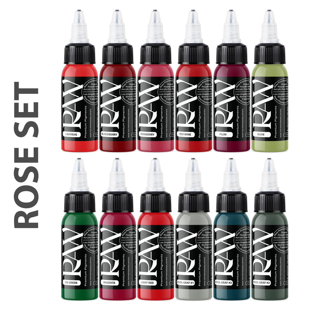 ROSE SET - Raw Pigments