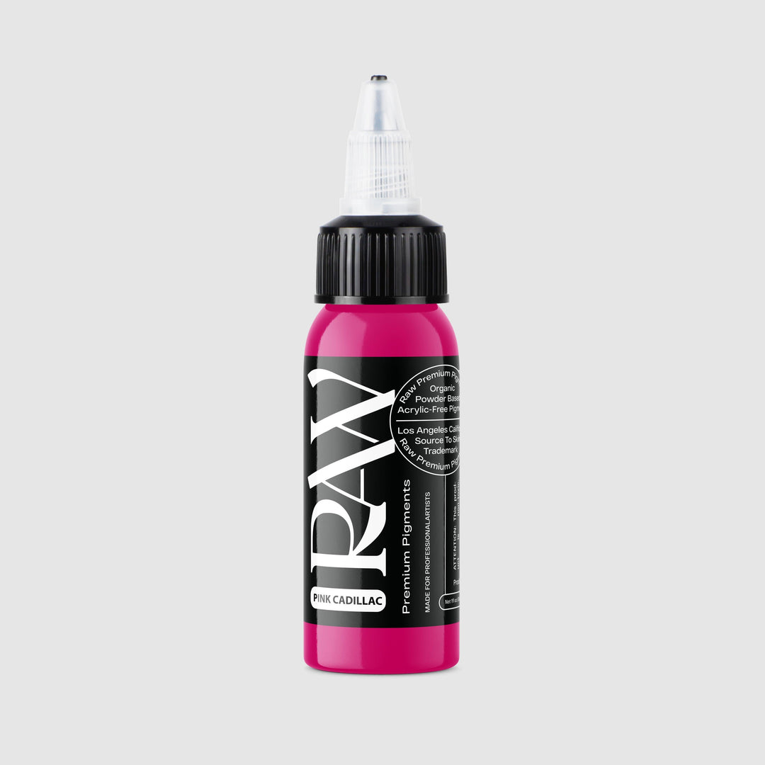 Raw Ink Pink Cadilliac - Tattoo Ink - FYT Tattoo Supplies New York