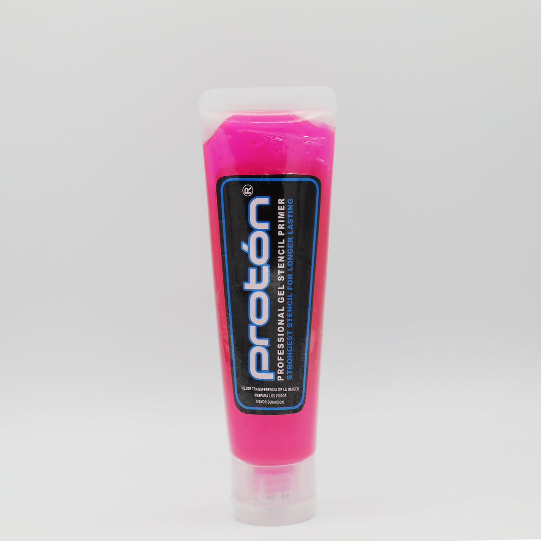 PROTON Pink Tattoo Stencil Primer Gel 4oz bottle