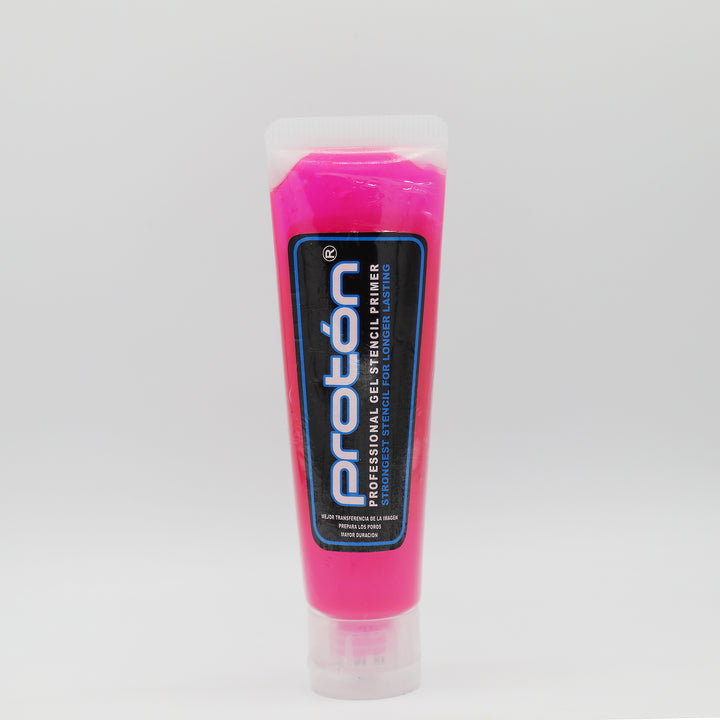 PROTON Pink Tattoo Stencil Primer Gel 4oz bottle