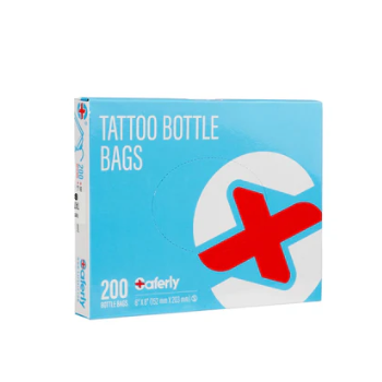 Box Of 200 Saferly Bottle Bags - 6" X 8" Sheets