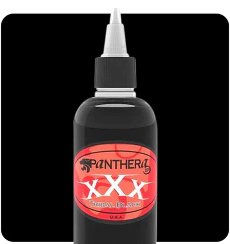 Panthera XXX Tribal Black Tattoo Ink – 5oz Bottle