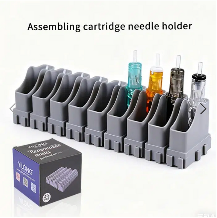 Yilong Assembling Cartridges Needles Holder – Box Of 40