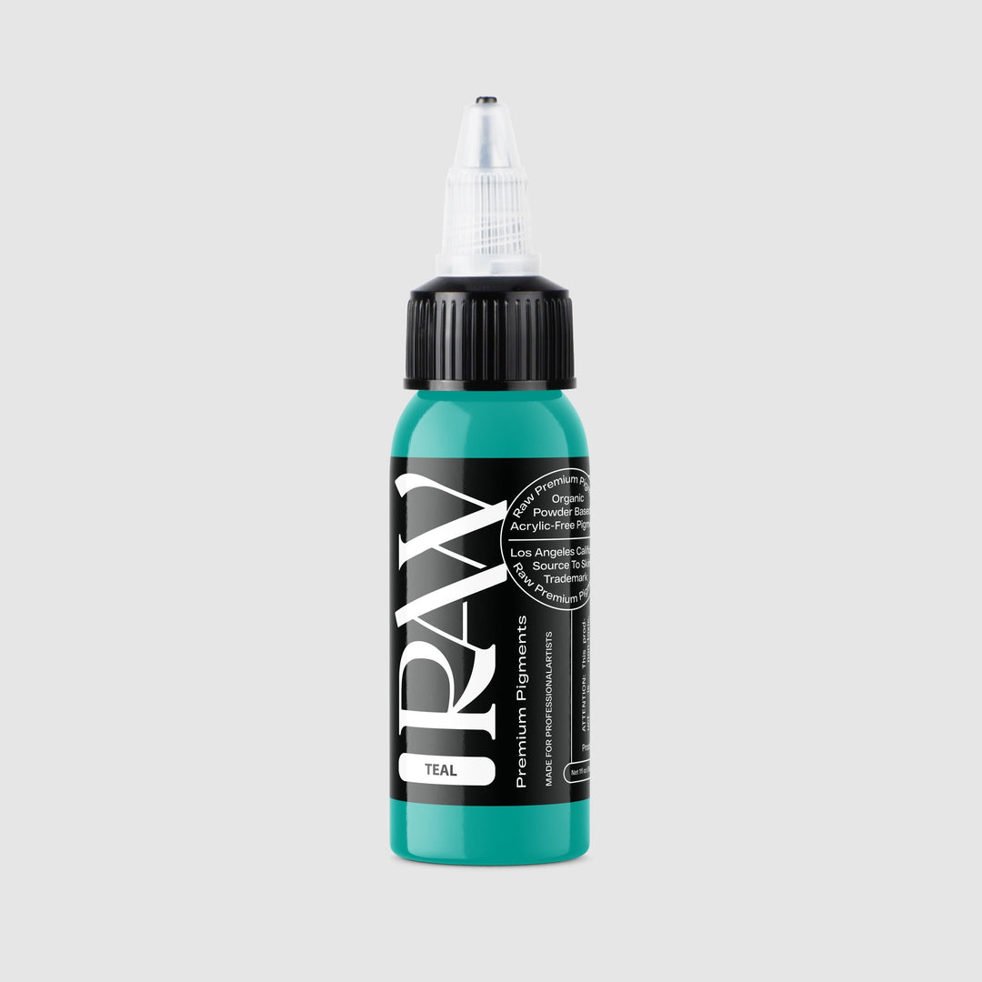 Raw Ink Teal - Tattoo Ink - FYT Tattoo Supplies New York