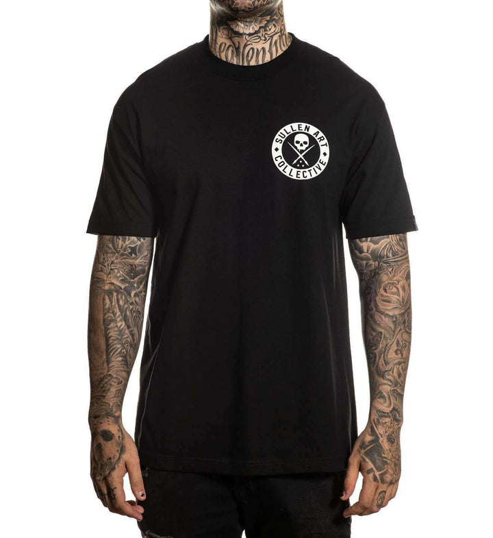 Sullen Classic Black Tee back