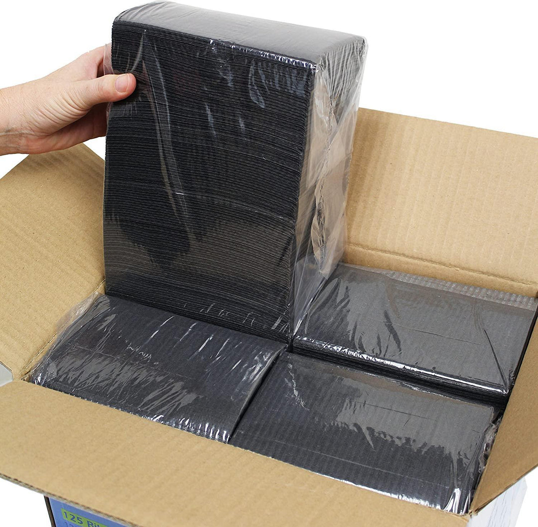 Adenna - Dental Bibs/Lap Cloths, Black (Box of 500) - Station Prep. & Barrier - FYT Tattoo Supplies New York