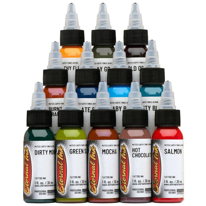 ETERNAL INK-Muted Earth Tones Set-1 oz